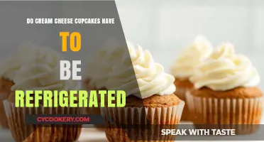 Cream Cheese Cupcakes: Refrigeration Required or Room Temp Safe?
