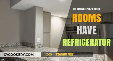 Do Crowne Plaza Hotel Rooms Include Refrigerators? Find Out Here