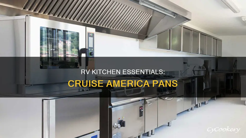do cruise america rvs have pans