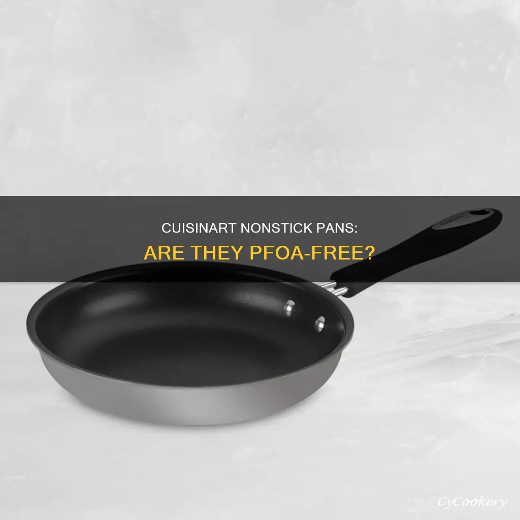 do cuisinart nonstick pans have pfoa