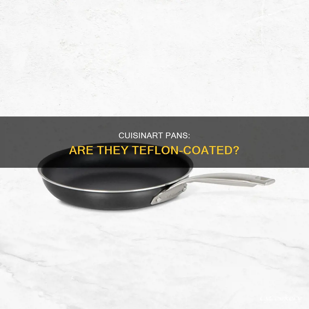 do cuisinart pans have teflon