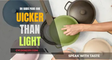 Dark Pans: Quicker Cooking, Better Browning