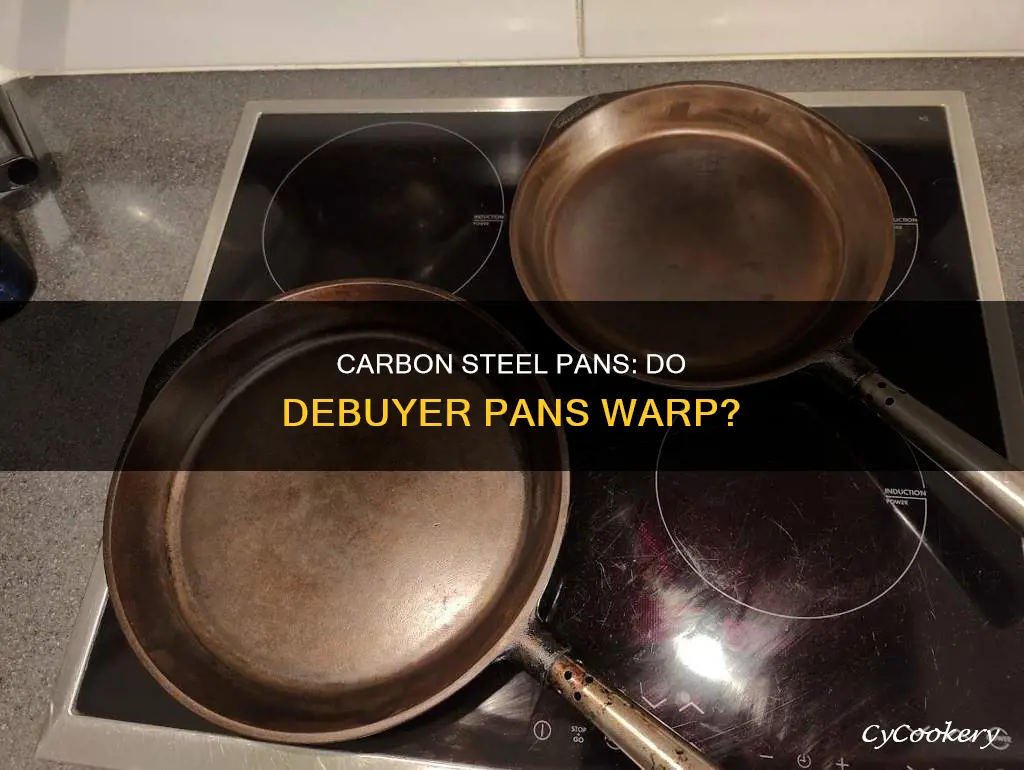 do debuyer carbon pans warp