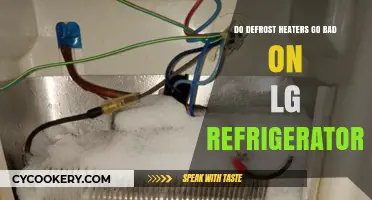 Do LG Refrigerator Defrost Heaters Fail Over Time?