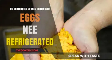 Dehydrated Scrambled Eggs: Refrigeration Needed or Shelf-Stable?
