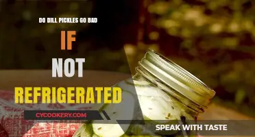Dill Pickles Without Refrigeration: Do They Spoil or Stay Fresh?