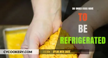 Do Dried Eggs Need Refrigeration? Storage Tips and Shelf Life