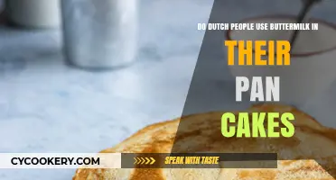 Dutch Pancakes: Does Buttermilk Play a Role in Their Tradition?