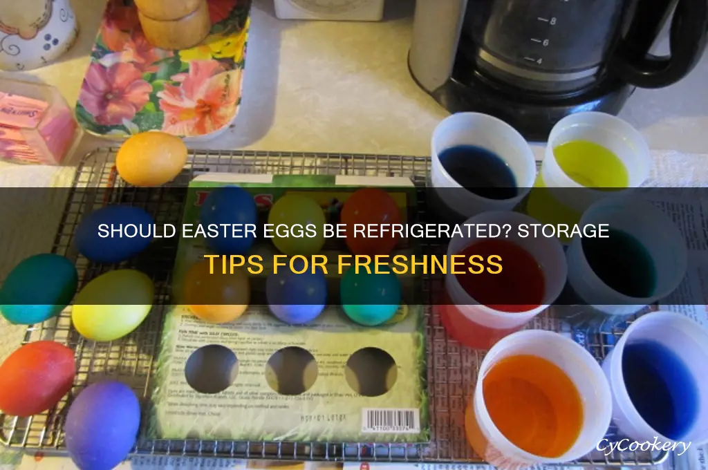 do easter eggs have to be refrigerated