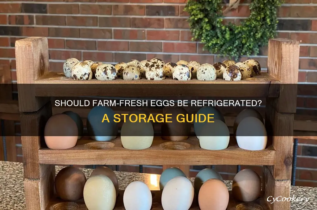 do farm eggs have to be refrigerated