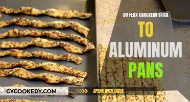 Aluminum Pans and Flax Crackers: A Sticky Situation?