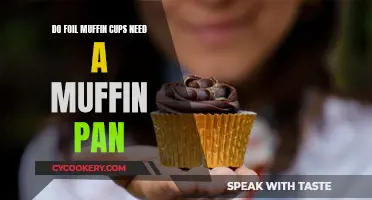 Foil Muffin Cups: Muffin Pan Needed?