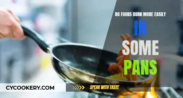 Why Pans Matter: Burning Food Easily