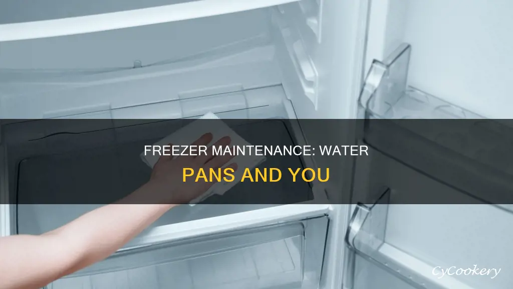 do freezers have a watee pans