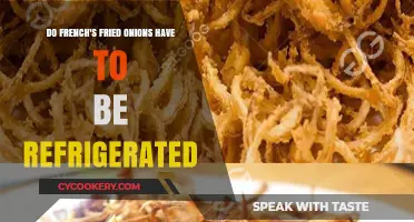 Should French's Fried Onions Be Refrigerated? Storage Tips Revealed