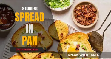 Why Fresh Eggs Spread in the Pan