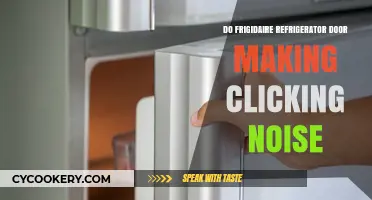 Why Your Frigidaire Refrigerator Door is Making a Clicking Noise