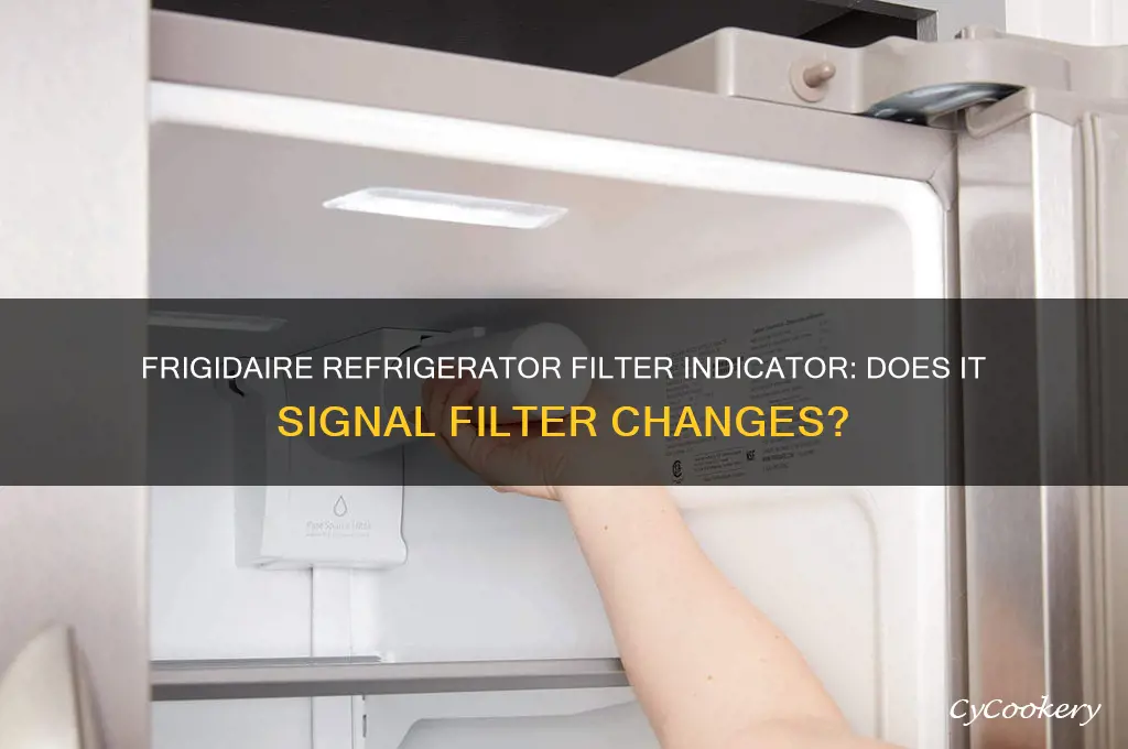 do frigidaire refrigerators have a change filter indicator