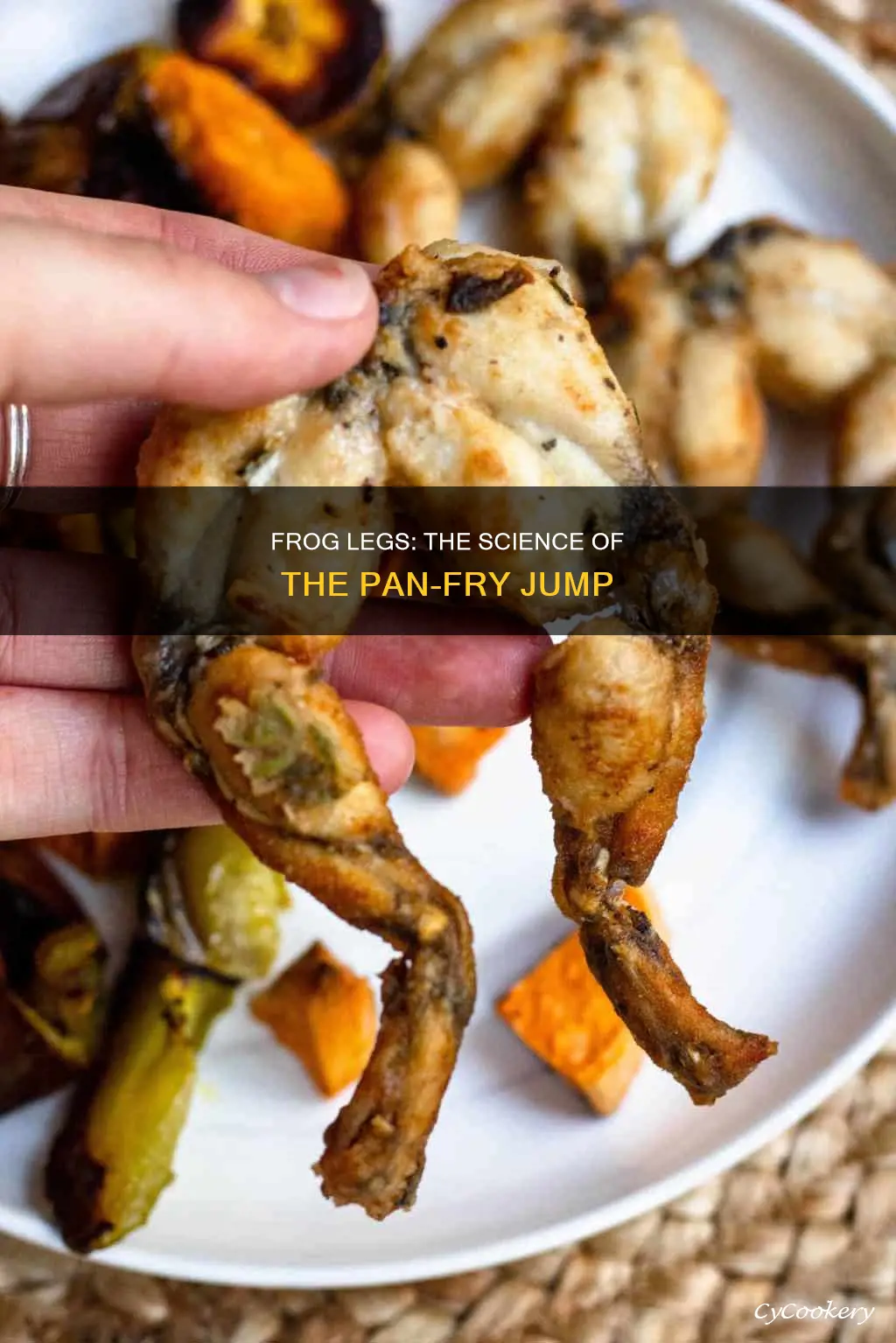 do frog legs jerk in pan