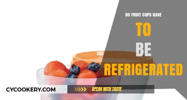 Do Fruit Cups Need Refrigeration? Storage Tips for Freshness