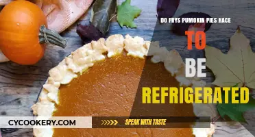 Should Fry's Pumpkin Pies Be Refrigerated? Storage Tips Revealed