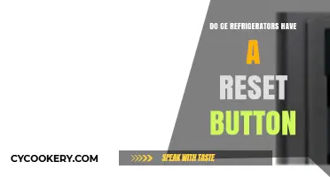 GE Refrigerator Reset Button: Does It Exist and How to Use It?
