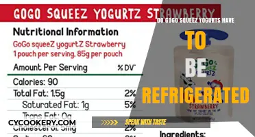 Do GoGo Squeez Yogurts Need Refrigeration? Storage Tips Revealed