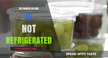 Do Grapes Spoil Without Refrigeration? A Storage Guide for Freshness