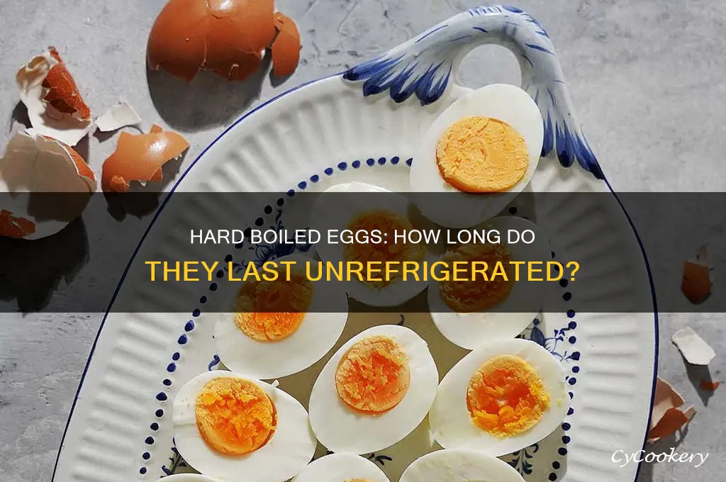 do hard boiled eggs spoil if not refrigerated