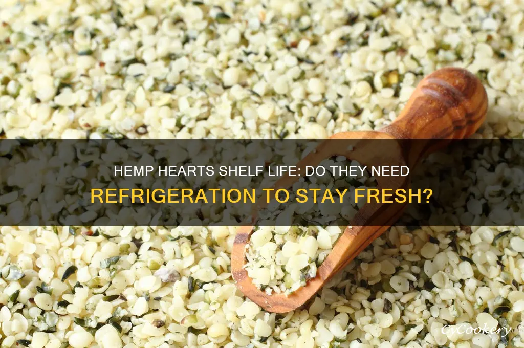 do hemp hearts go bad if not refrigerated