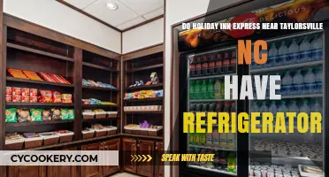 Holiday Inn Express Taylorsville NC: Do Rooms Include Refrigerators?