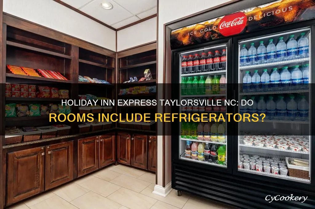 do holiday inn express near taylorsville nc have refrigerators