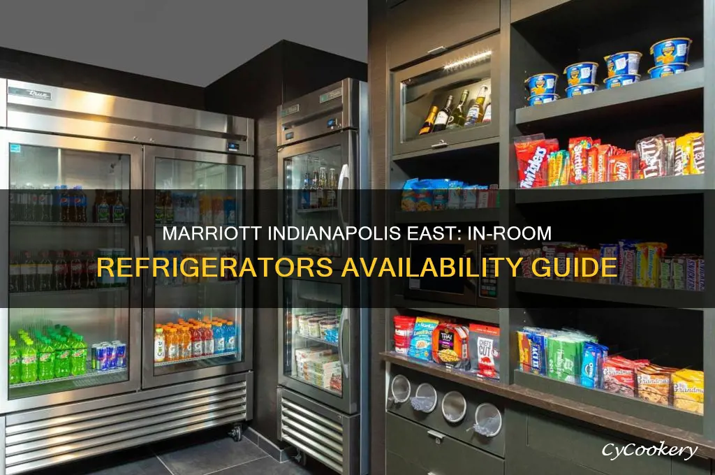 do hotels at mariott indianapolis east have refrigerators
