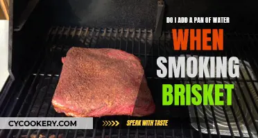 Water Pan for Smoking Brisket: Why and How?