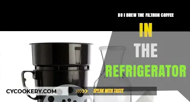 Brewing Filtron Coffee in the Fridge: A Refreshing Technique Explained