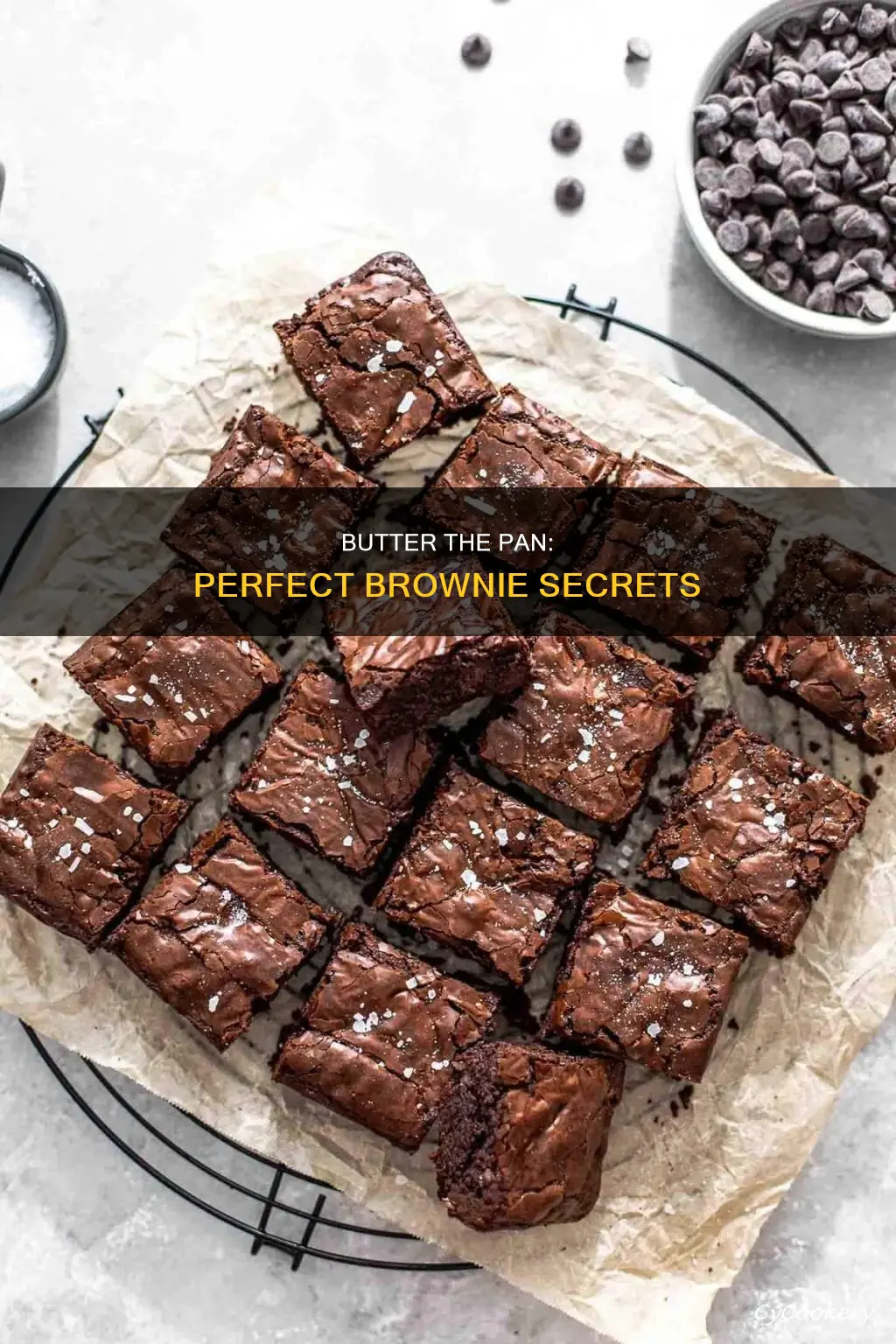 do I butter a pan for brownies