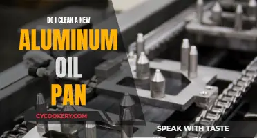 How to Clean Your New Aluminum Oil Pan