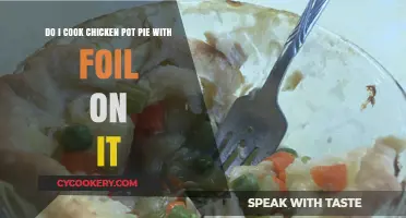 How to Bake Chicken Pot Pie: Foil or No Foil?