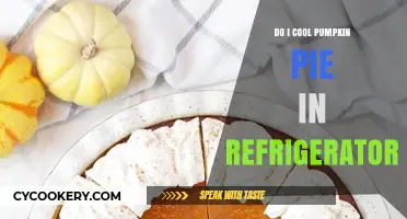 Cooling Pumpkin Pie: Refrigerator Tips for Perfect Texture and Flavor