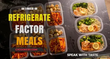 Freeze or Refrigerate Factor Meals: Optimal Storage Tips for Freshness