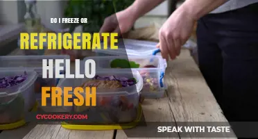 Hello Fresh Storage Guide: Freeze or Refrigerate Your Meals?