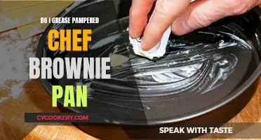 Greasing Pampered Chef Brownie Pan: To Grease or Not?