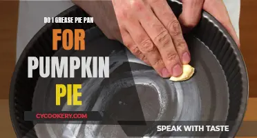 Greasing Pie Pans: Pumpkin Pie Edition