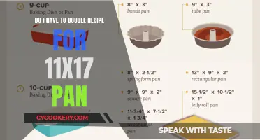 Doubling Up: Pan Size and Recipe Scaling