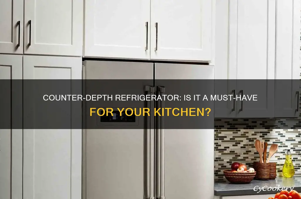 do i have to get a counter-deoth refrigerator