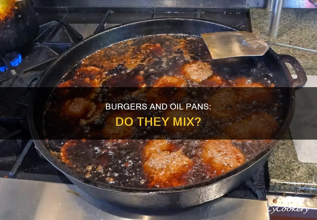 do I have to oil pan for burgers