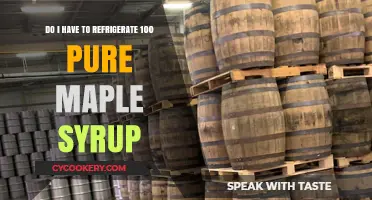 Should Pure Maple Syrup Be Refrigerated? Storage Tips Revealed