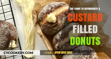 Custard-Filled Donuts: To Refrigerate or Not? A Storage Guide