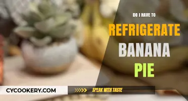 Should Banana Pie Be Refrigerated? Storage Tips for Freshness