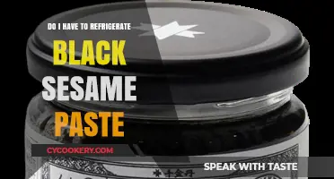 Should Black Sesame Paste Be Refrigerated? Storage Tips Revealed